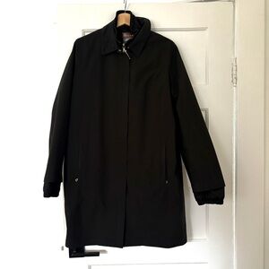 Prada Black Trench/Car Coat